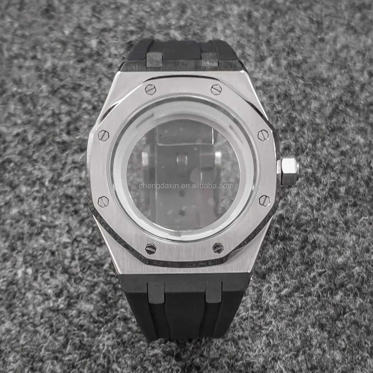 The Classic New Design Original Factory Wholesale In Stock Man Watches With Silicone Strap and Silver Case Sei-ko Watch Band