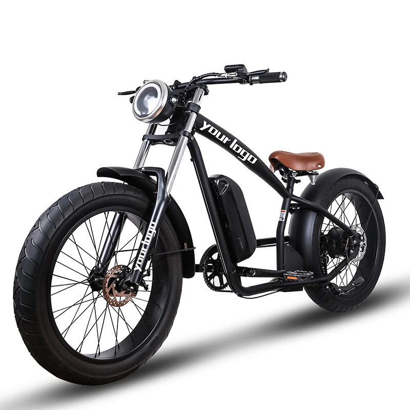 cheap electric bike 24 Inch 4.0 Fat Tire Adults E-Bike Chinese electric bicycle Shimano 7 Speed with 48V 15Ah other bike 750w