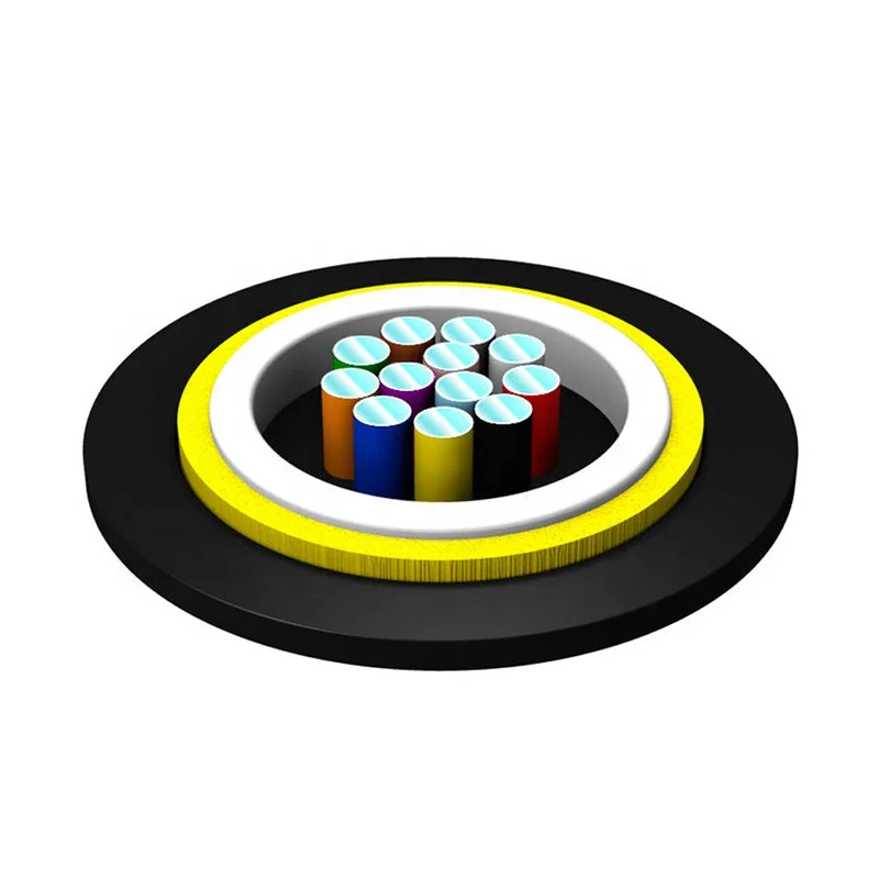 outdoor unitube non-metallic micro fiber optic cable JET 4C 8C 12C 16C 24C with CPR Eca certificate