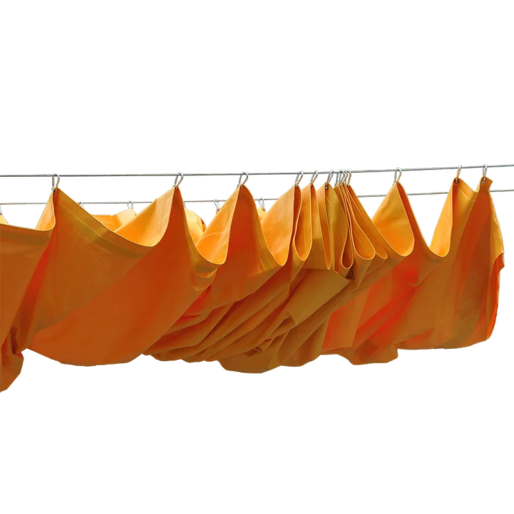 SGS certification high tenacity yarn collapsible air duct plastic tube for ventilation system seller