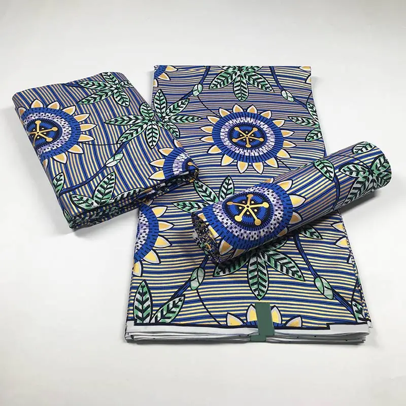 2024 Imitate African Wax Print 100% Polyester Fabrics for Sale