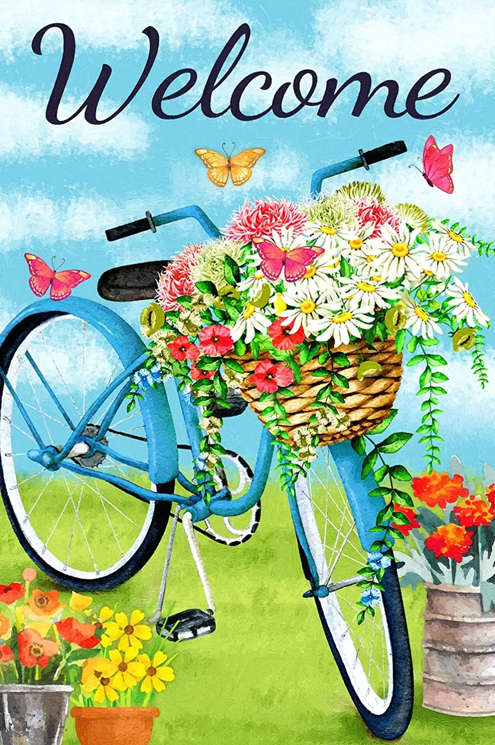 Show Your Love for Spring with Customizable Garden Flags