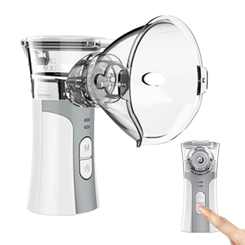 
High Quality Portable Mini Quiet Ultrasonic Nebulizer for asthma and respiratory disease 