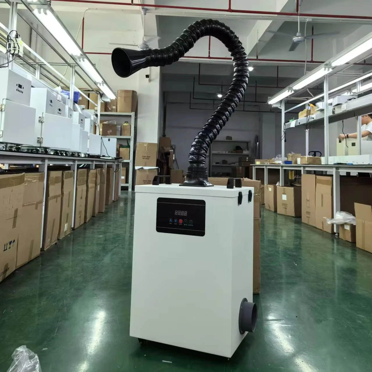 air purifier smoke smoke purifier cigarette smoke air purifier for welding  cutting machine 200W 400W 800W