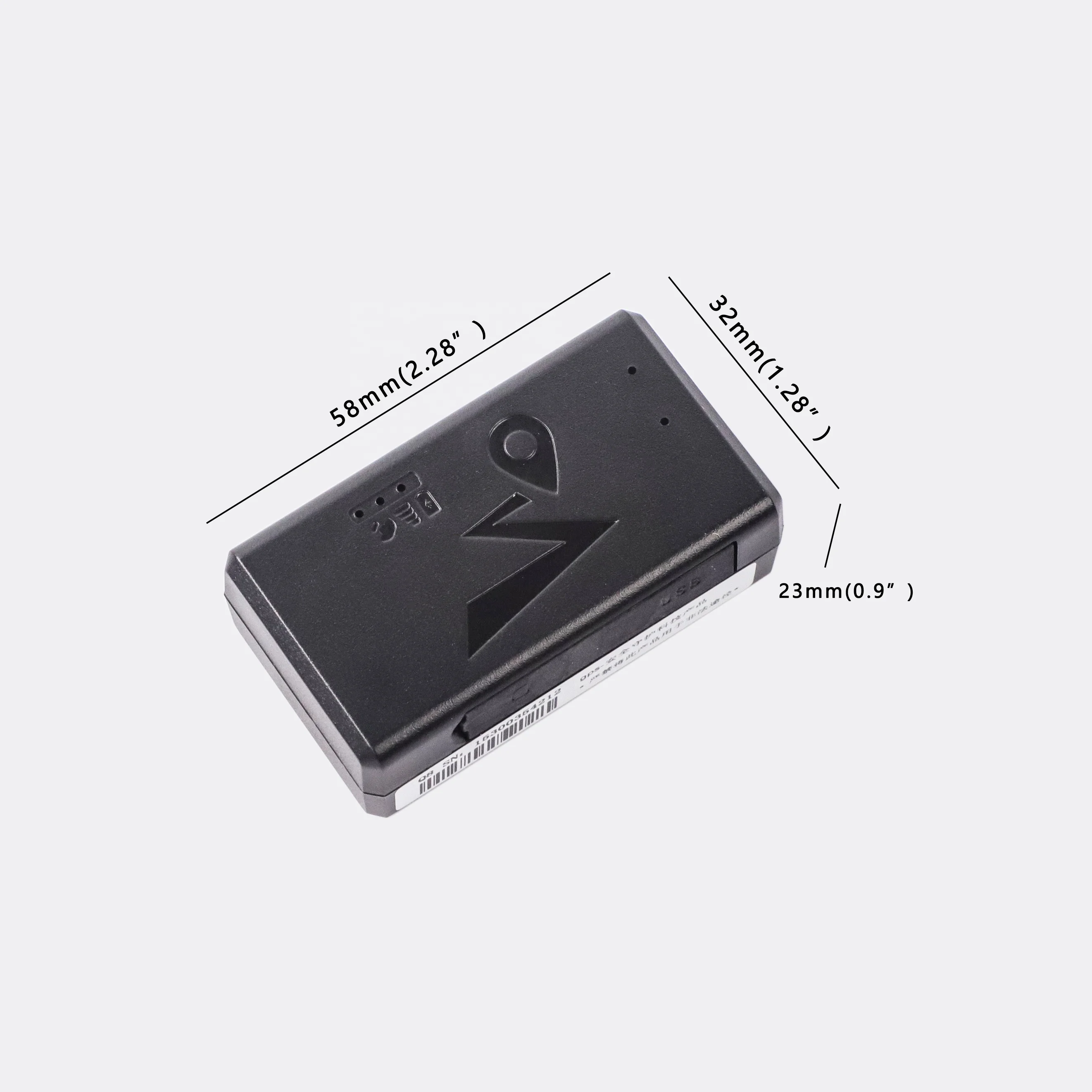 Z5H-1 4G wireless GPS GSM charging loop uses magnetic personal family fleet anti -theft Google map saving mode
