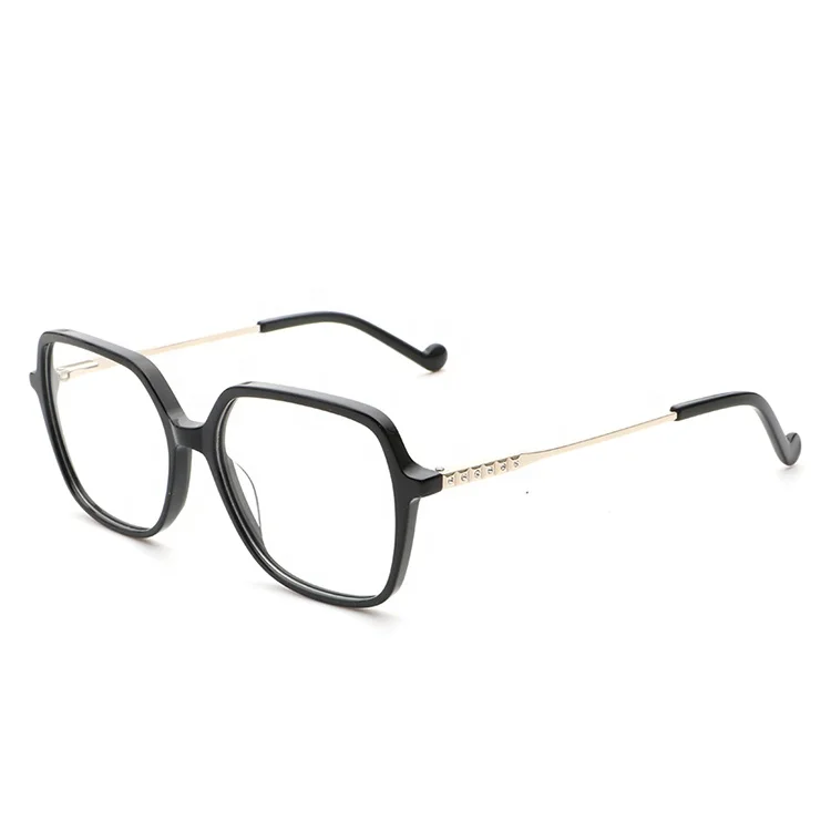 Hot Sales Vintage Acetate Glasses Large Frame Acetate Eyewear Frame For Glasses