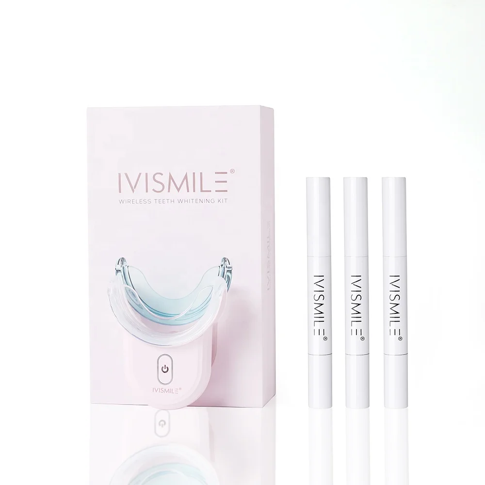 IVISMILE 2023 New Arrival  Professional CE Approved Led Hydrogen Professional Clinic Teeth Whitening Kit