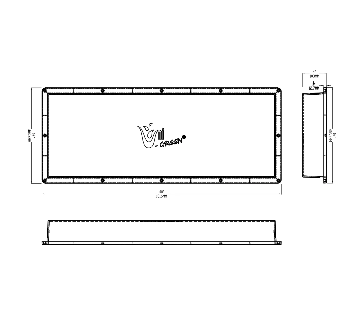 Ready for Tile 16 x 40 inch Shower Niche Tile Preformed Bathroom Recess It Shower Shampoo Shelf for Toilet Yellow Built in Shelf