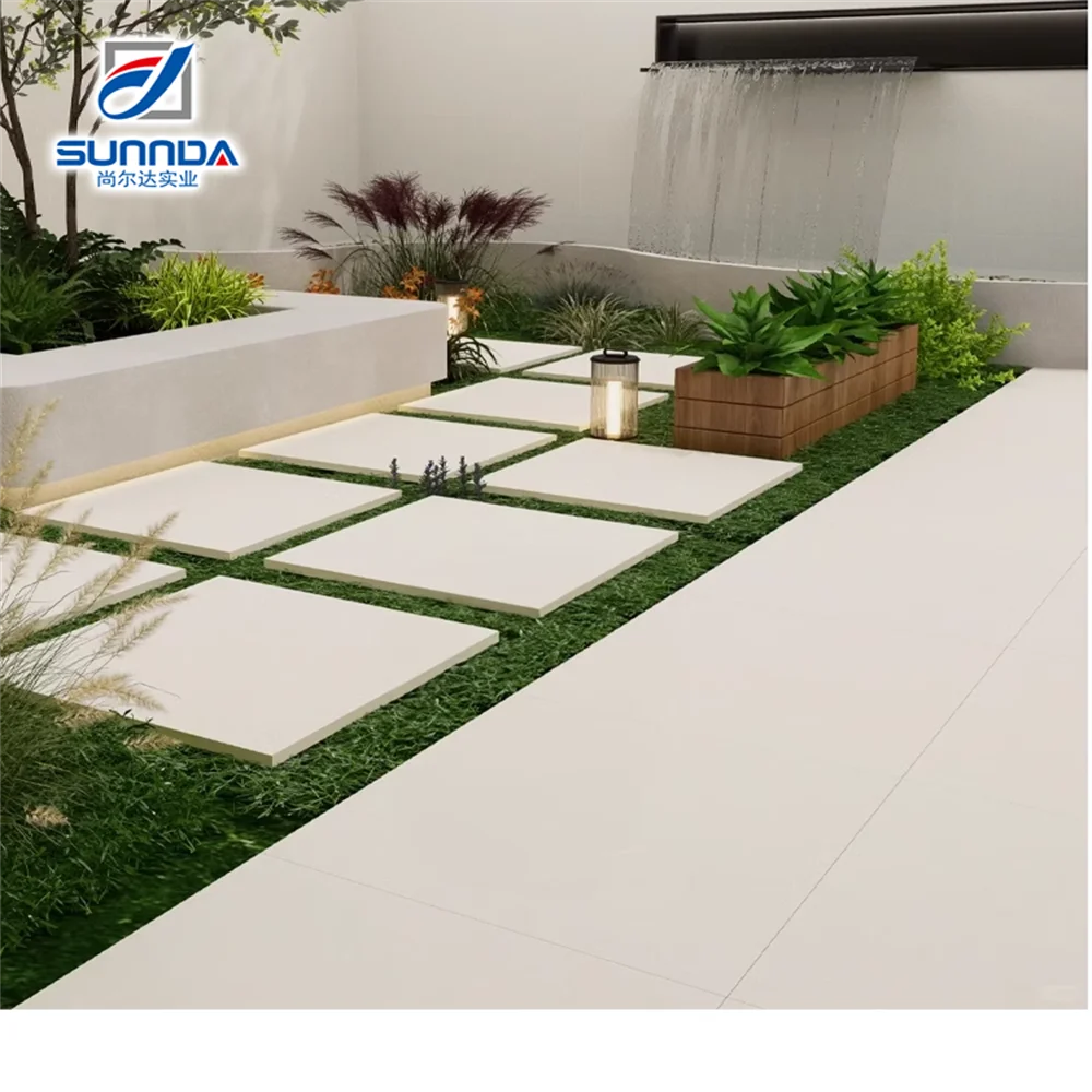 R11 Grade 18mm Porcelain Paver Tiles Full Body 600x600 Outdoor Anti-slip Natural Stone Facades For Floor
