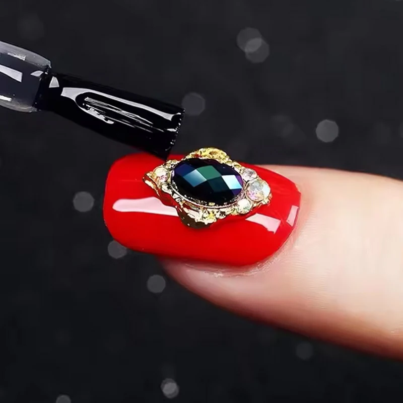 2024 hot sale Nail Glue Gel for Stick Nail Rhinestone Diamond Jewelry Adhesive UV Clear Gel for nail art