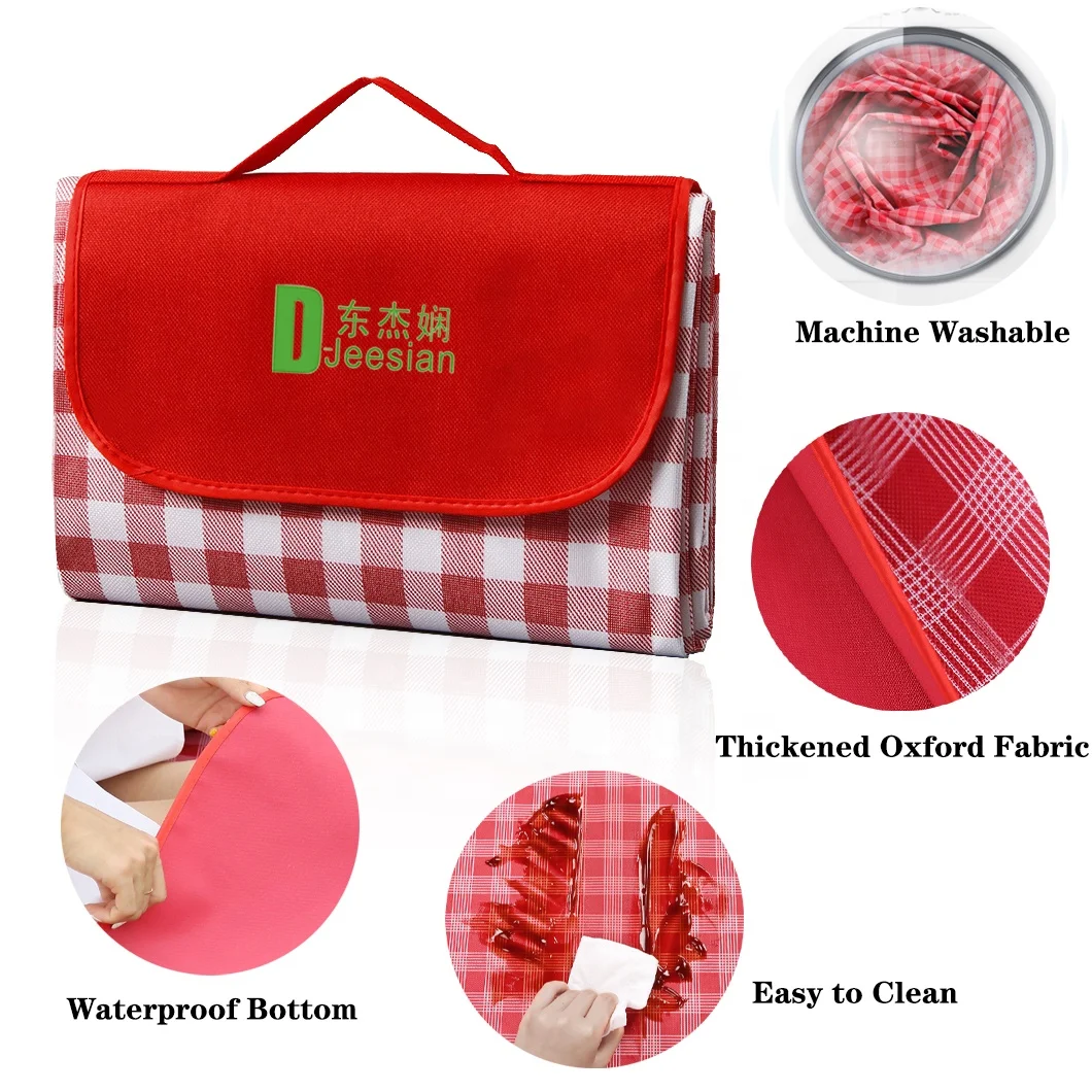 Custom Picnic Rug Waterproof Picnic Mat Family Outdoor Activities Camping Picnic Blanket