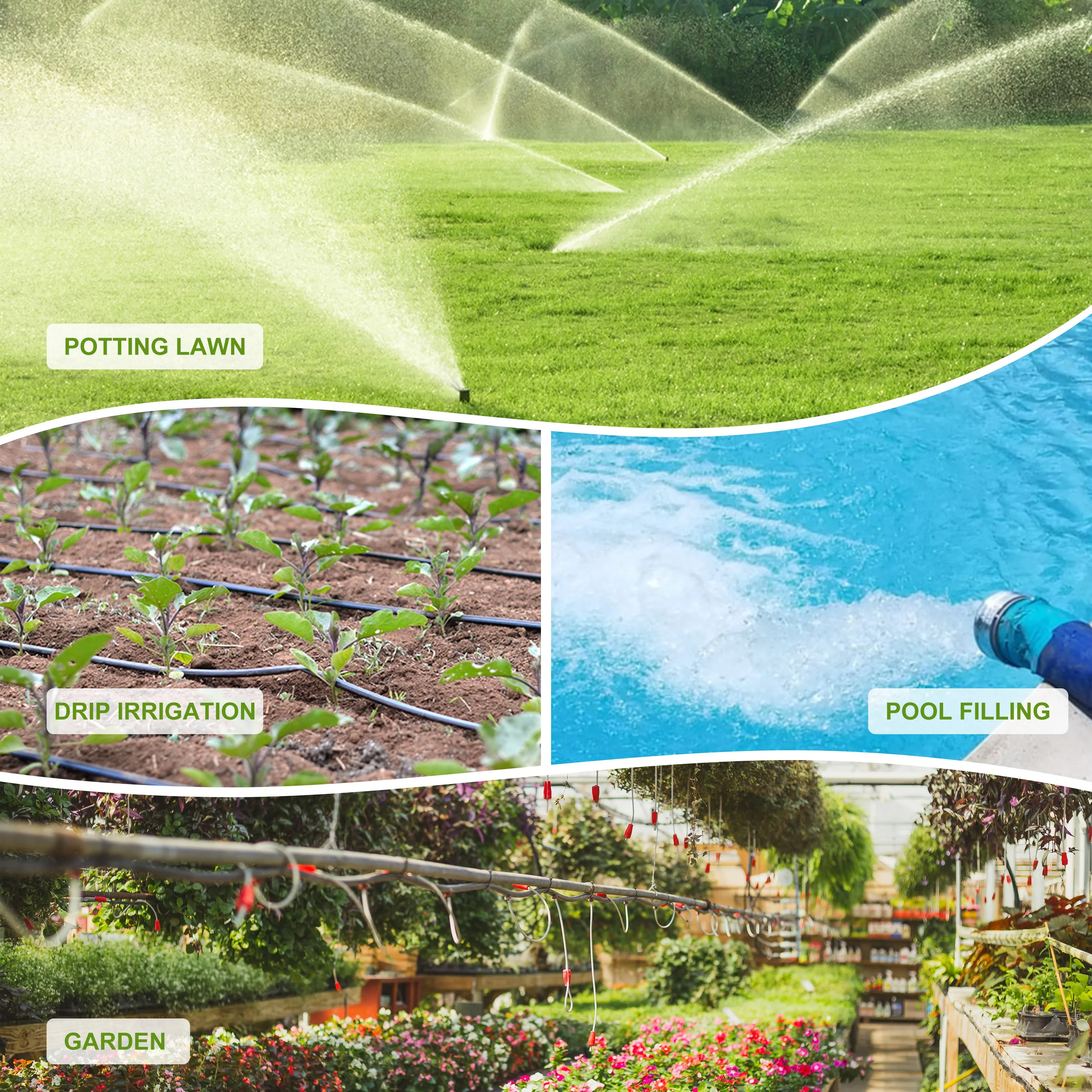  Garden Smart Watering Timer Irrigation Controller System Valve Hose Sprinkler Small Tuya WiFi HUB watering
