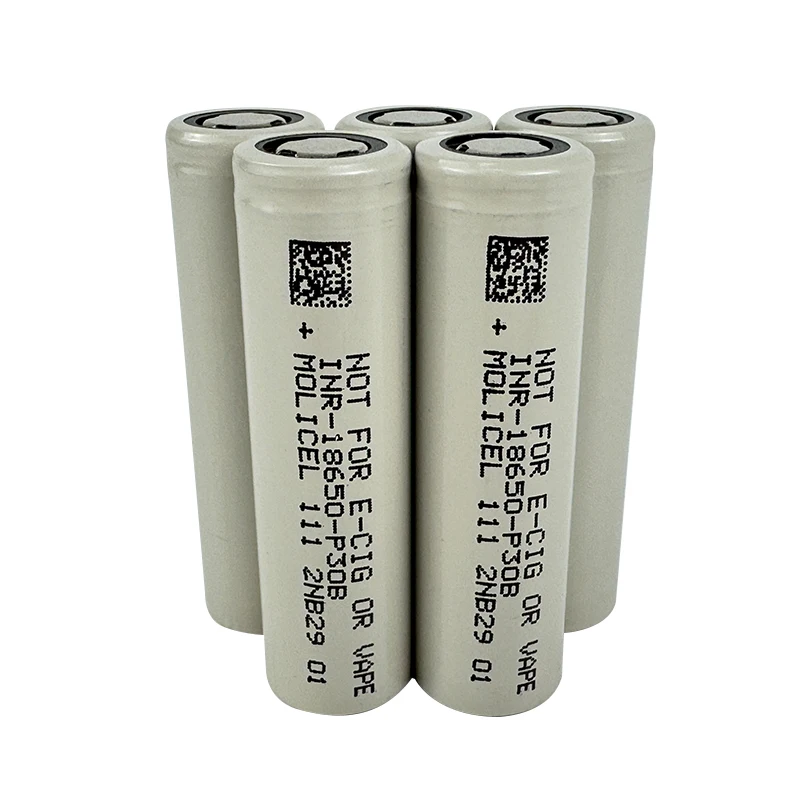 Литий-ионная аккумуляторная батарея Molicell 18650 3000 мАч 6a 36a 12c molicel inr18650 p30b