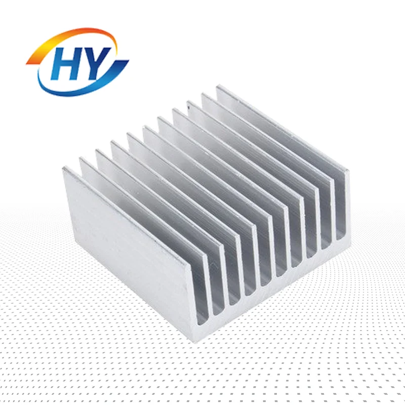 Cnc Custom Extruded Square Heat Sink Aluminum 6063 6000 Anodized Heat Sinks For Led Lighting