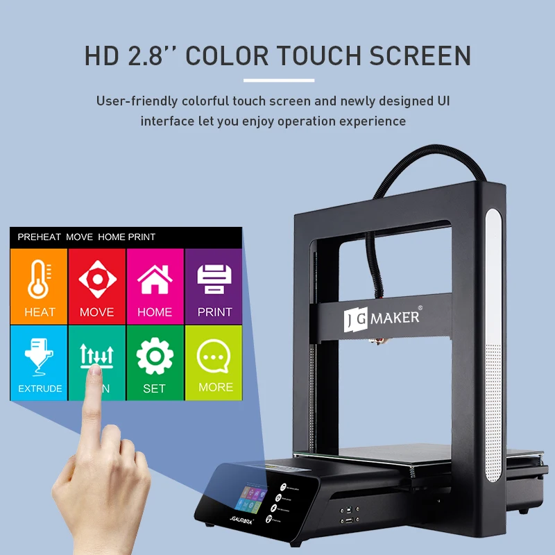 
JGAurora / JGMaker A5S Fashionable High Precise Multifunctional OEM Large Printer 3D 