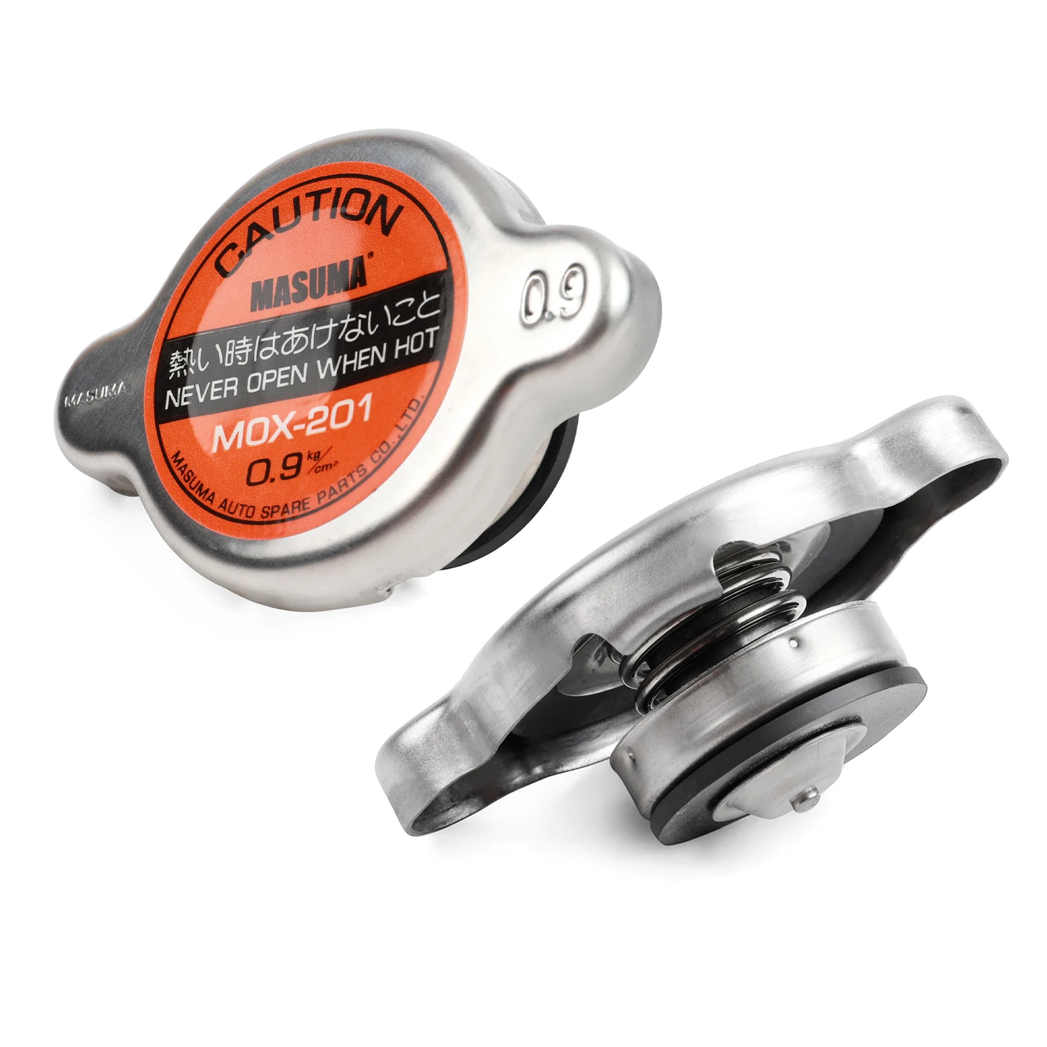 MOX-201 MASUMA Radiator cap 16401-87512 16401-87602 16401-87710 Stainless Radiator Cap for honda for toyota