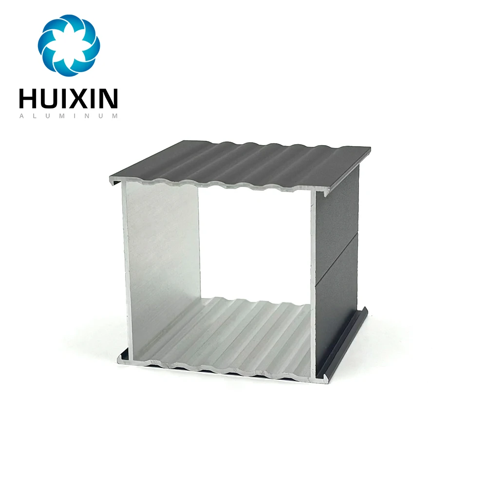 Powder Coating Aluminum Tube Profile for Aluminum Awning Canopy Posts