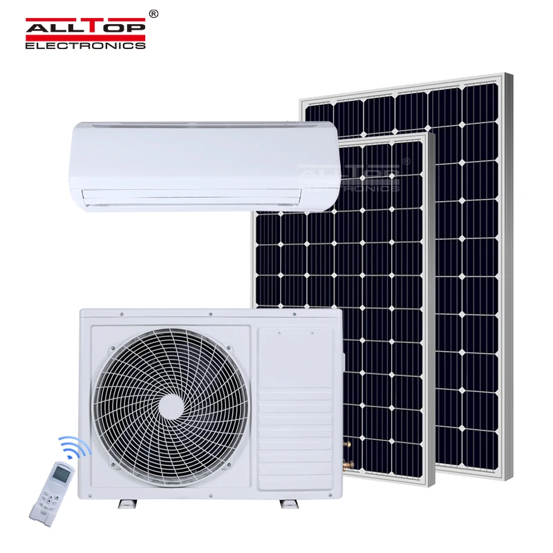 
ALLTOP Off Grid AC DC Hybird Solar Panel Aircond Indoor residential Solar Air Conditioner Split 