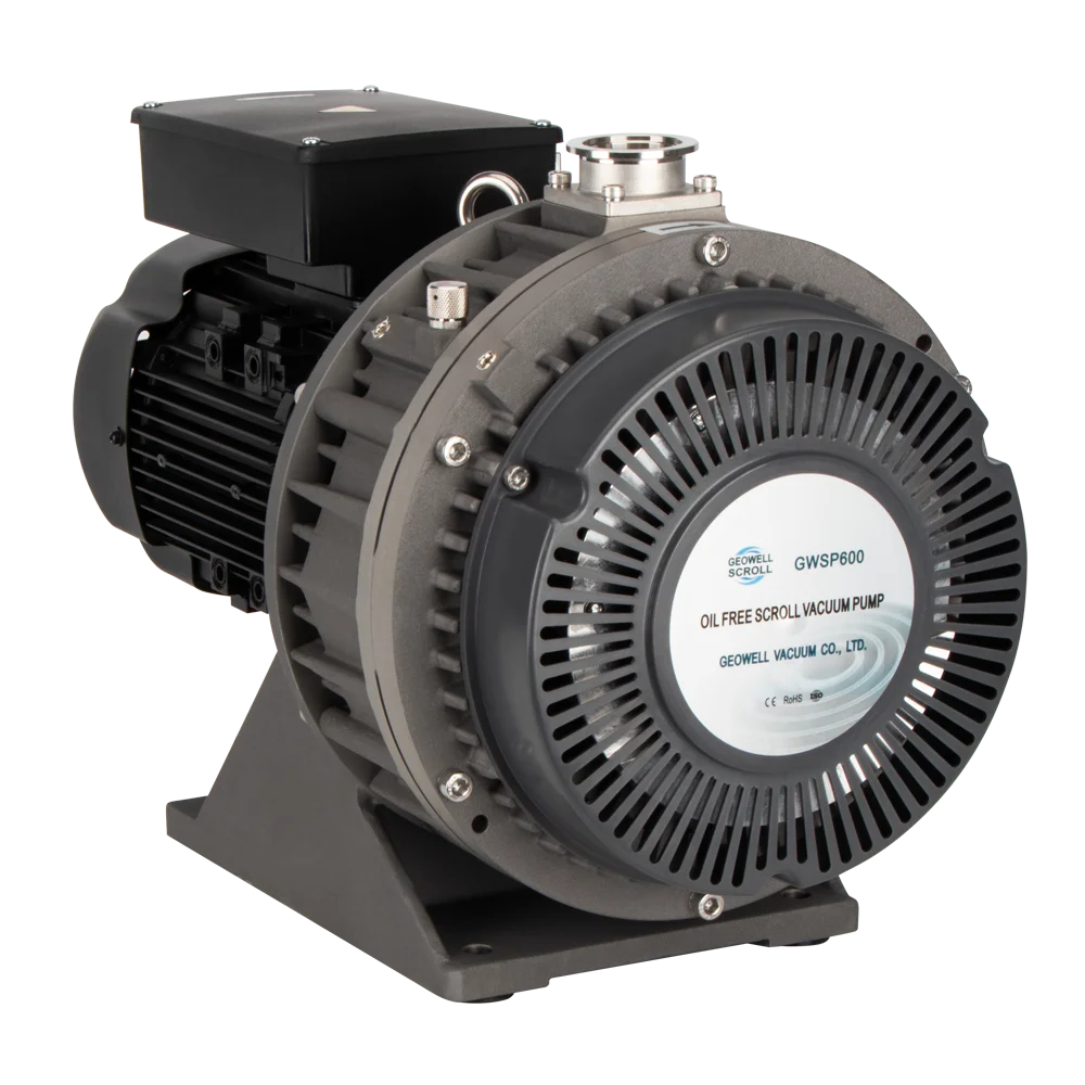 GWSP600 Electric Dry Scroll Pump Factory Price Oil-Free for LED Vacuum Annealing Furnace Customizable OEM High Pressure