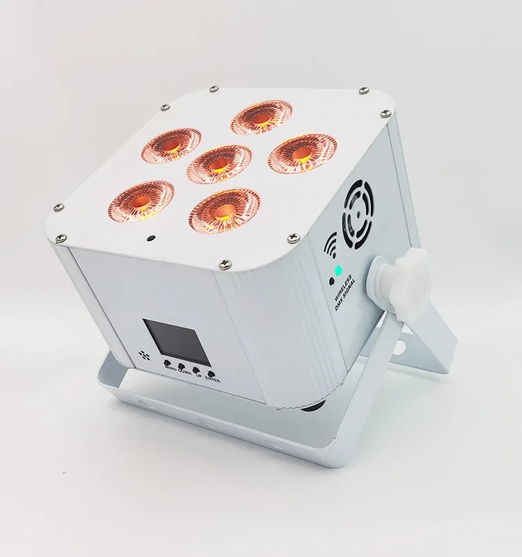 WiFi Mobile Phone LED Battery Wireless Powered LED Wall Wash Light Home Party Lighting Wedding Hotel Stage Light