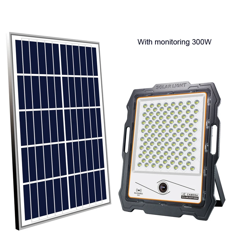 High Quality 36000 Lumen 50W 300W 2000W 1000W Ip65 Waterproof Projector Plastic Reflector Solar Flood Lights For Outdoor Garden