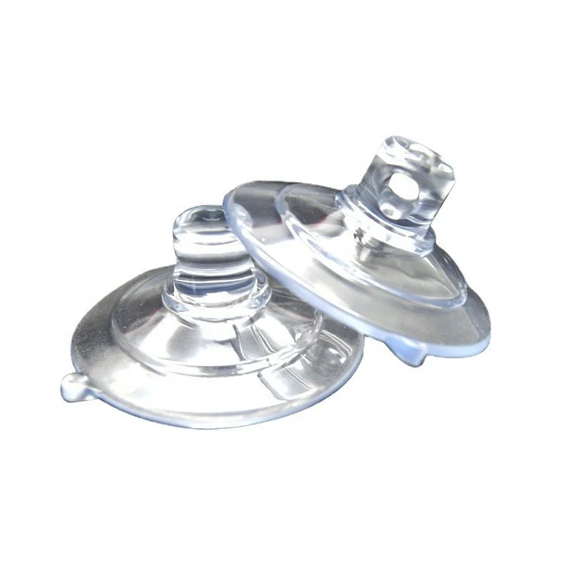 Hot Sale Sucker 45mm Vacuum Clear Silicone Pvc Plastic Vacuum Promotional Rubber Sucker Suction Cups
