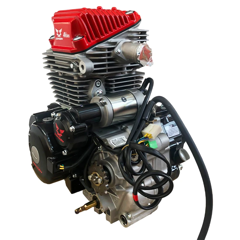 Zongshen Trailmaster TM31 PRO 250 CB250R 250cc 5 передач электрический начните с водяным воздушным охлаждением воды Байк двигатель мотоцикла