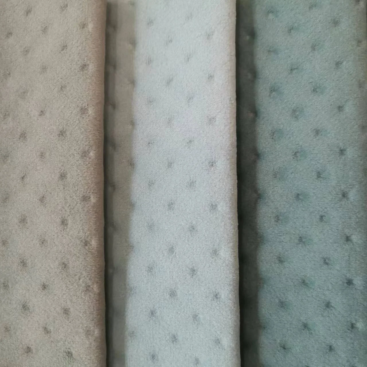 Home textile polyester new design embossed velvet sofa upholstery fabric