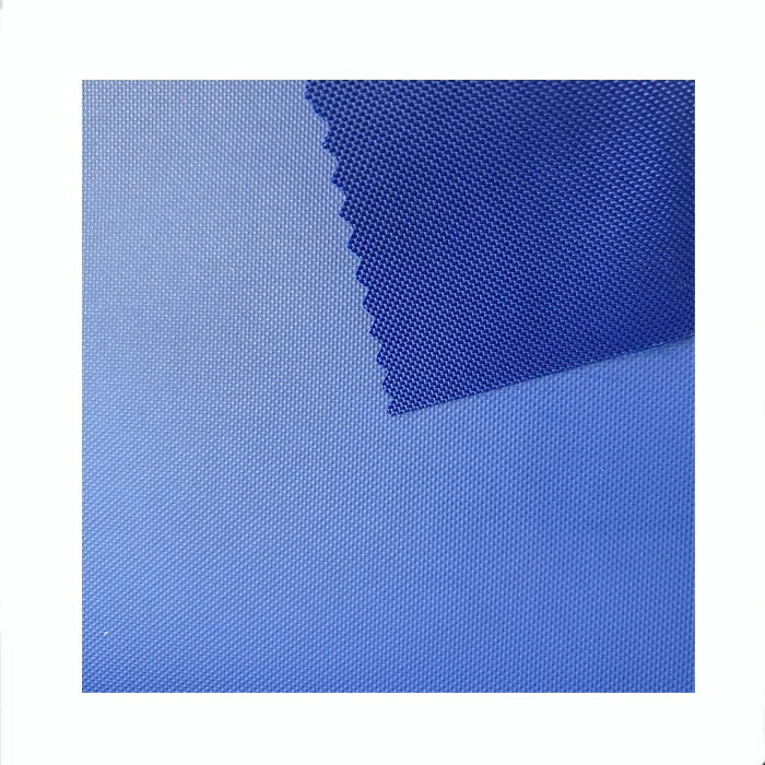 Темно-синяя, 500D, FDY, цветная, блестящая, водонепроницаемая ткань для изготовления сумок