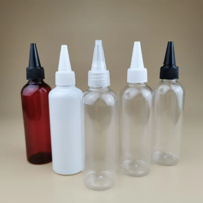Beauty Salon Hair Oil Bottles Squeeze Hair Oil Applicator Plastic Bottles30ml 60ml 80ml 100ml 12Oml 150ml 200ml 250ml 300ml