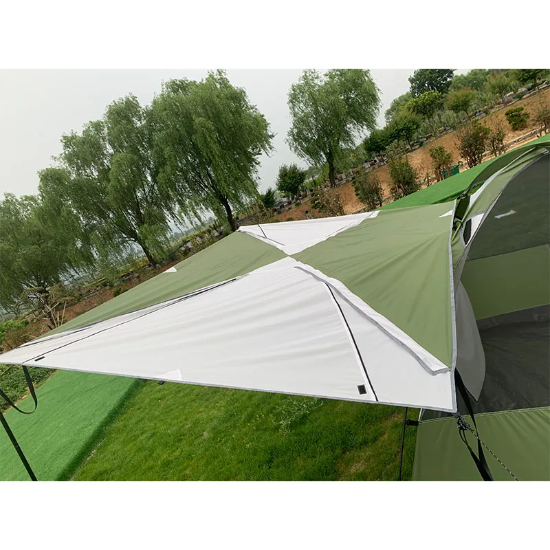 2020 New Light Sunshade External Tent Variable 4-person Tent Beach Tent Portable Advanced Outdoor Sunshade Waterproof