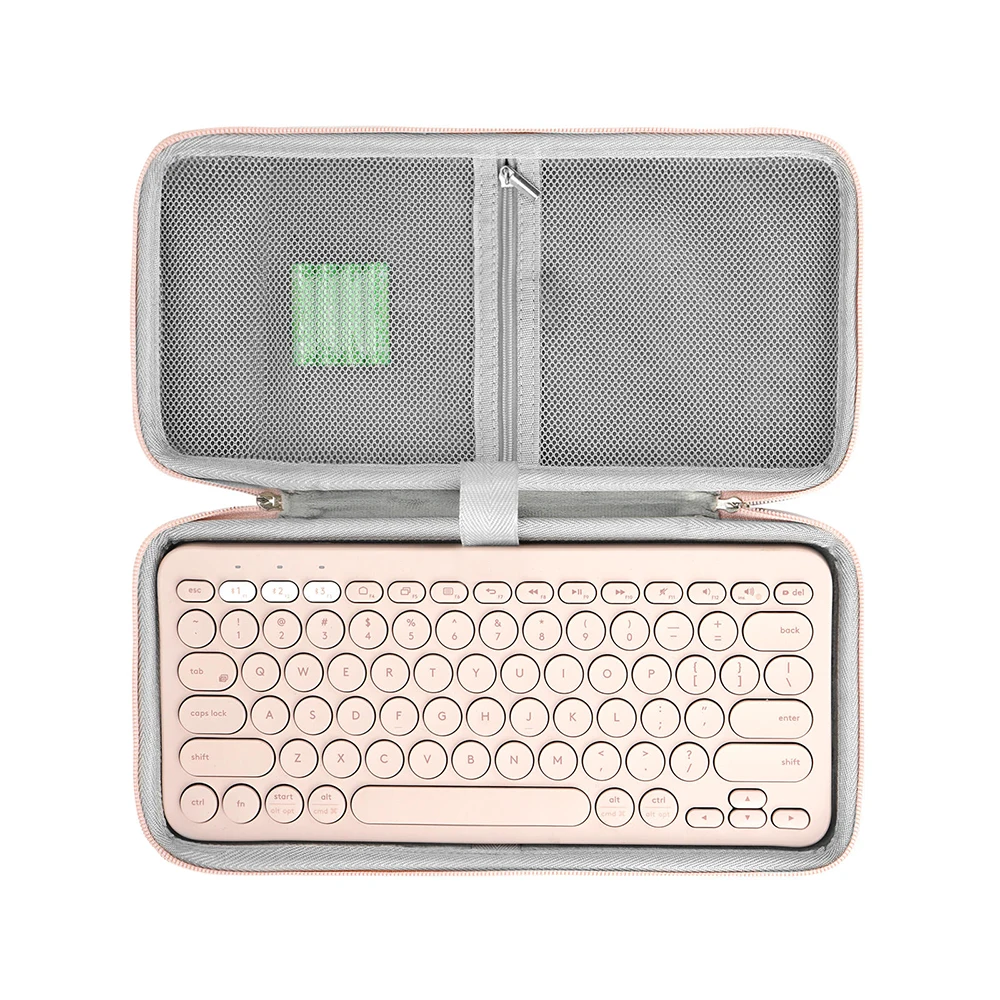 Factory direct portable hard shell storage box suitable for keyboard protective case finishing bag pressure and dust.