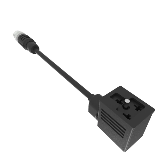 EN-175301-803 0/180 degree  IP67 3Pin screws M3x32  Industrial power soldering adapter multi pin valve plug sockets screws M3x32