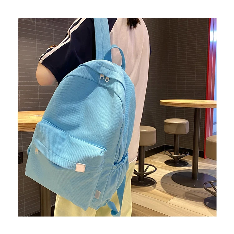 High Quality Multi Color Portable Cotton School Backpack Business Laptop Backpack for Men and Women