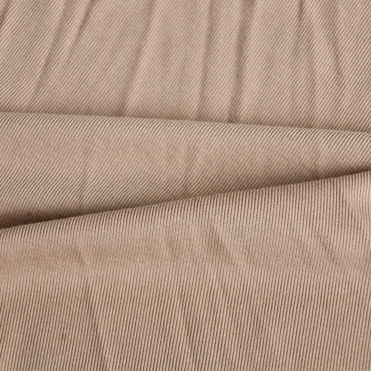 3921#  75% polyester    25%rayon , 32S  knitted rib fabric  for the  pullover and vest