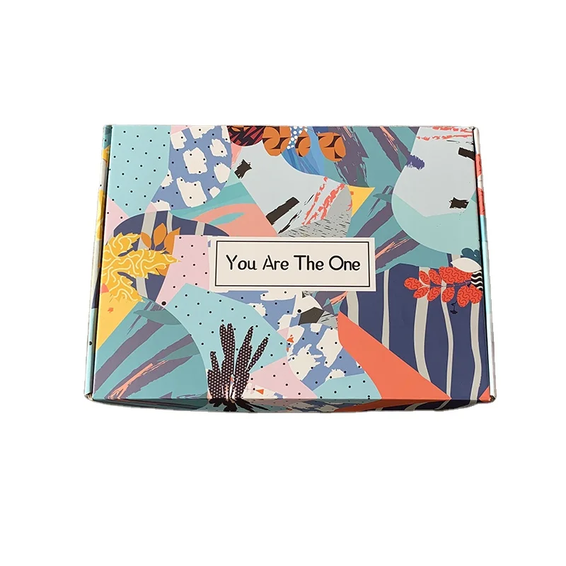 
High Quality Matt Lamination Packaging Apparel Corrugated Paper Display Decorative Books Subscription Shipping Mailer Box 