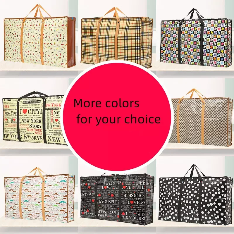 2022 New Foldable large capacity quilt clothing blanket bedding reusable Eco-friendlystorage bag