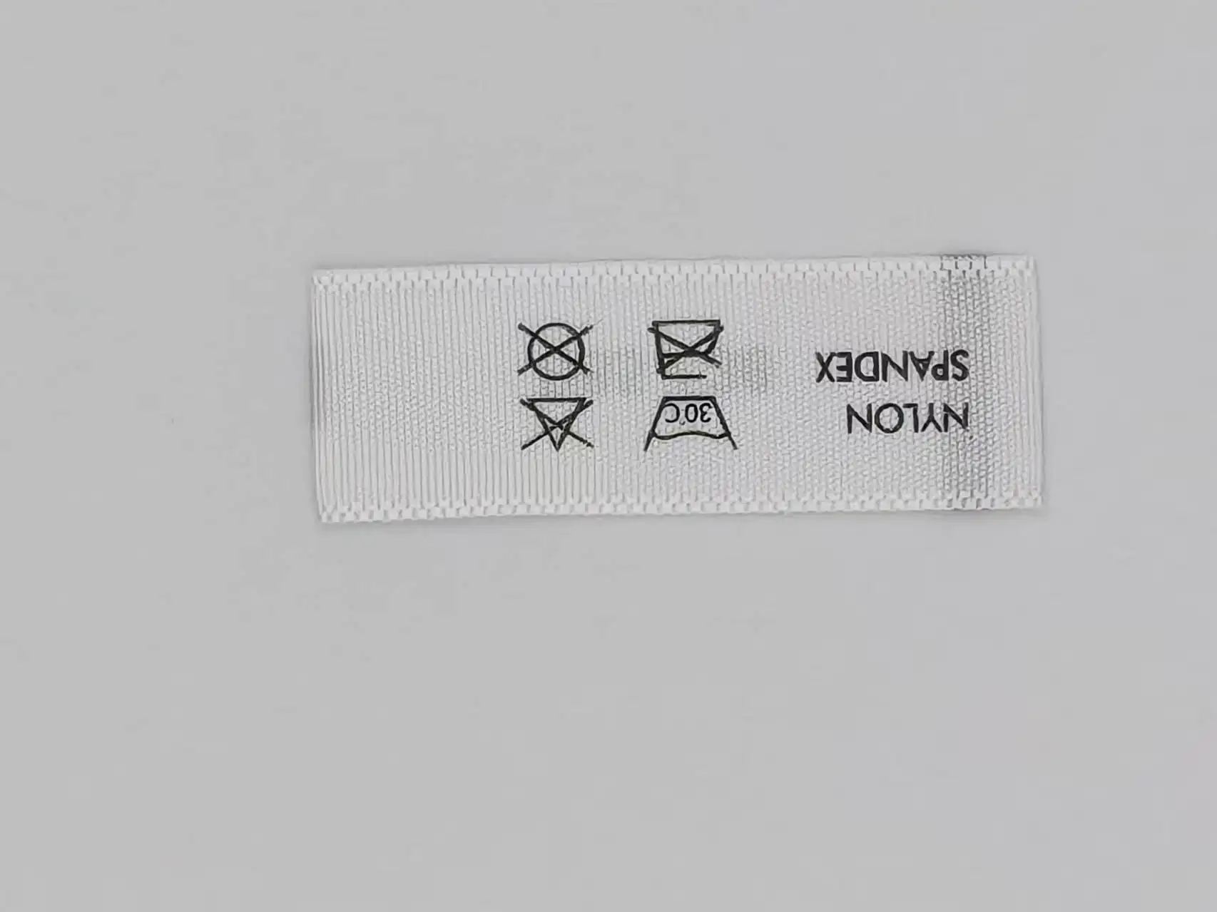Customise Woven Labels Cloth Woven Label Printing Machine for Clothing Shoes & Bags Custom Brand Logo