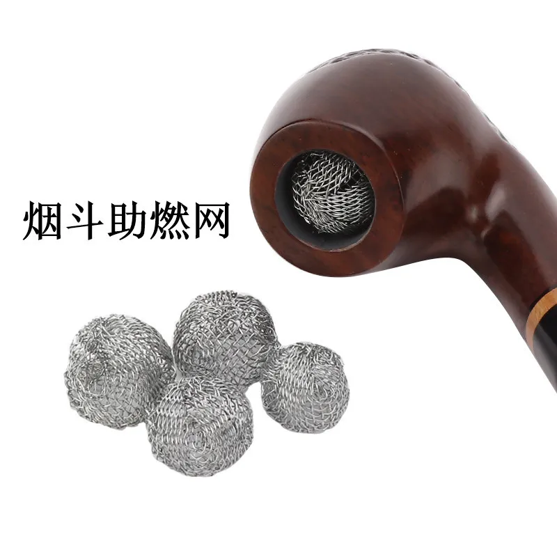 15/16/17/18/19/20mm Smoking Accessories Stainless Steel  Mesh Net Combustion Ball Smoking Pipe Filter
