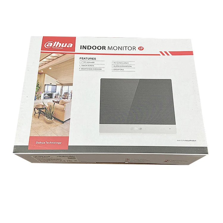 7inch Dahua Android Indoor Monitor VTH8A21KMS-CW Dahua WIFI IP Video Intercom