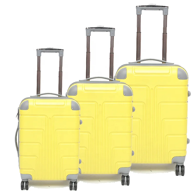 Manufacture Oem Suitcase Travel Luggage Bags Women Men Suitcase 20 24 28 Inch 4 Spinner Wheels Hard Shell Travel  Luggage
