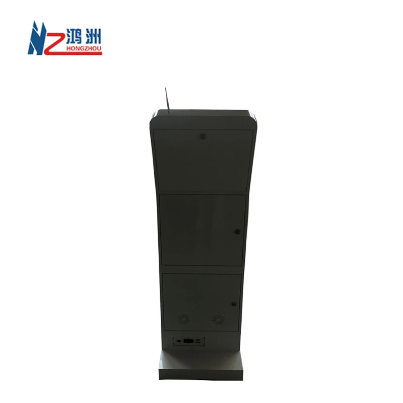 19 Inch Smart Touch Screen RFID Card Reading Self-Checkout Kiosk Floor Standing for Library SDK Function Self-Service Type