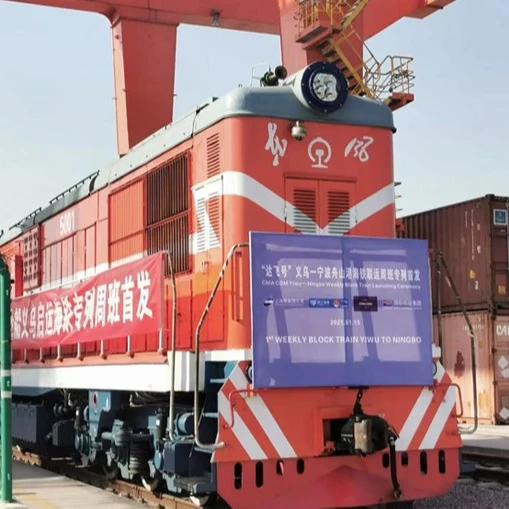 cheapest rate Railway train freight forwarder train shipping cargo service China to Hungary  DDP/DDU