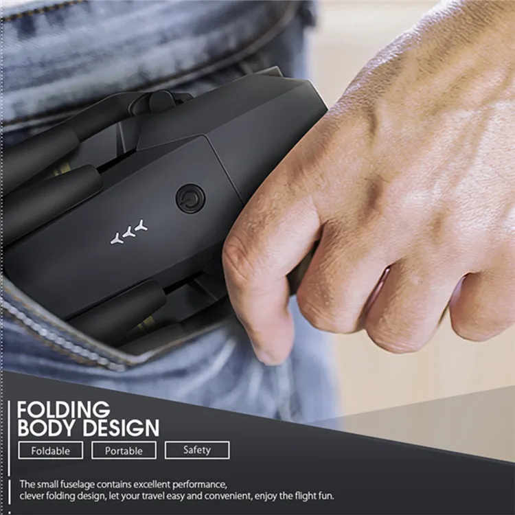 Hot Selling Foldable Rc Drone Wifi Mini folding drone With Hd Camera