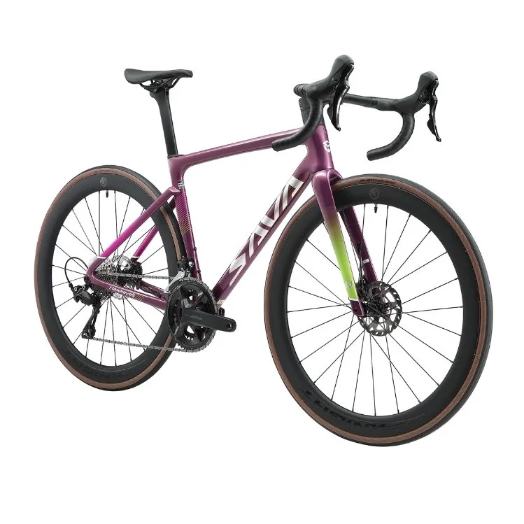 SAVA Factory Wholesale 24 Speed 7.2 Full Carbon Road Bike Bicycle Racing Bike with Shimanos 105 R7120 Groupset for Adults