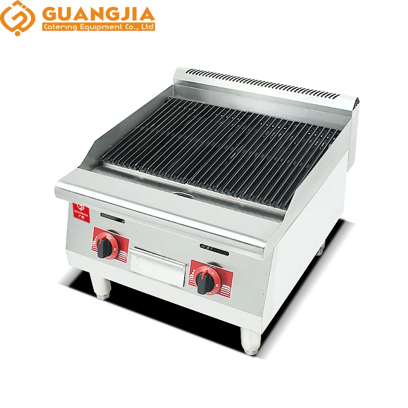 New Used Gas Lava Rock Grill Restaurant Home Hotel Food Shop Retail Farm Construction-Durable Cooking Equipment