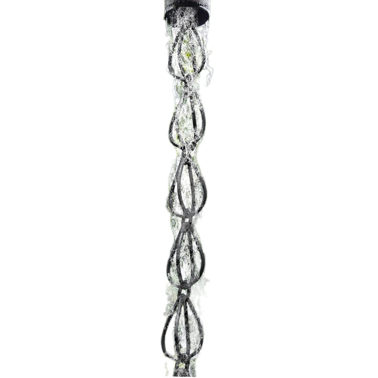 Wholesaler Supplier Iron Decorative Teardrop Rain Chain for Garden Outdoor Decoration