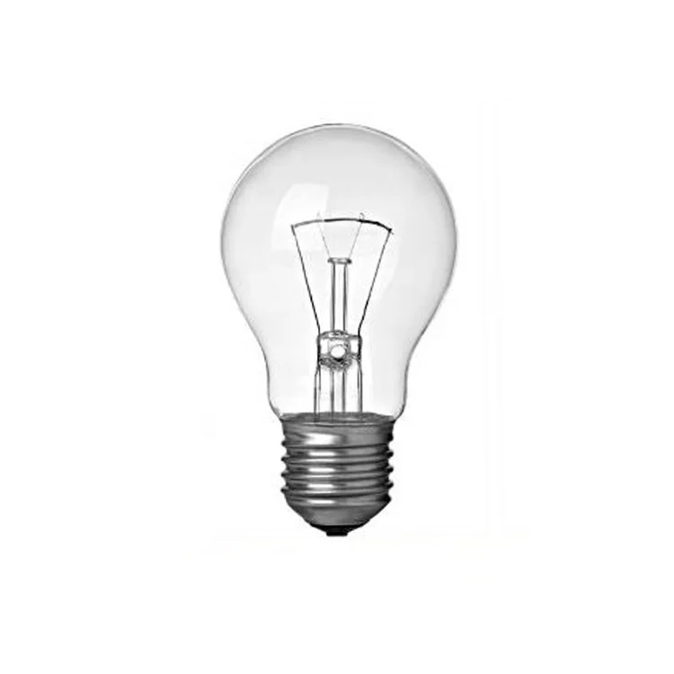Manufacture price A55 110v 220v 75w 100w E27 incandescent clear bulbs a19