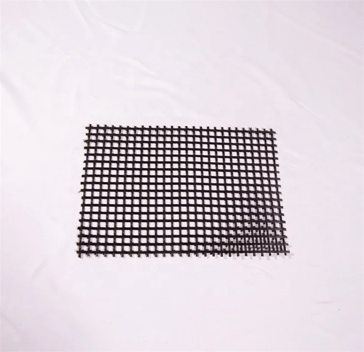 Factory Price High Tensile Strength asphalt reinforcement fiberglass geogrid price For Construction