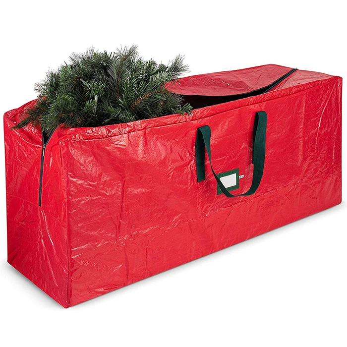 Wholesale Waterproof Heavy Duty Decorations Storage Cover Bag christmas tree storage bag